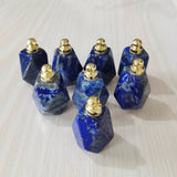 Lapis Lazuli Perfume Bottle Pendants 3pcs/lot