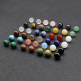 Natural Mixed Stone 10mm Round Ball Beads for Jewelry Making 50pcs