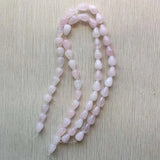 Pink Crystal Stone Drop Spacer Beads 10x14mm 55pcs
