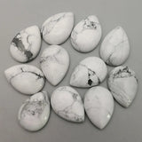 25X18mm Single Arc Teardrop Cabochon Bead 20pcs Charm Accessories
