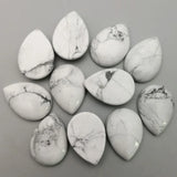 25X18mm Single Arc Teardrop Cabochon Bead 20pcs Charm Accessories