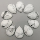 25X18mm Single Arc Teardrop Cabochon Bead 20pcs Charm Accessories