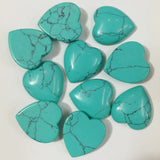Calaithe Heart Shape Cabochons 25mm 20pcs