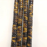 Natural Tiger Eye Stone Septum Beads 62pcs/lot for Jewelry Making