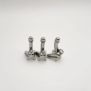Alloy Penis Necklace Pendant DIY Jewelry Charm Gift (6pc)