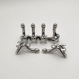 Alloy Penis Necklace Pendant DIY Jewelry Charm Gift (6pc)