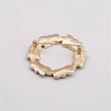 Big Wreath Brooch Pin for Shawl Collar Overcoat
