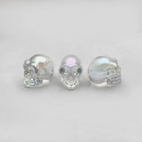Crystal Skull Charm Necklace Pendant Jewelry Making Accessories
