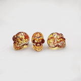Crystal Skull Charm Necklace Pendant Jewelry Making Accessories