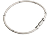 Silicone Titanium Steel Magnet Necklace for Men and Women