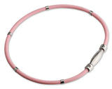 Silicone Titanium Steel Magnet Necklace for Men and Women