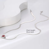 High-End Snake Bone Chain Necklace All-Match Ins Gold-Plated