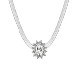 High-End Snake Bone Chain Necklace All-Match Ins Gold-Plated