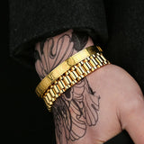 Punk Wind Multi-Color Stainless Steel Bracelet
