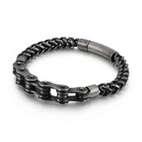Titanium Steel Locomotive Chain Bracelet