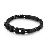 Titanium Steel Locomotive Chain Bracelet