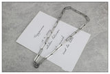 Titanium Steel Hip Hop Sweater Chain Necklace