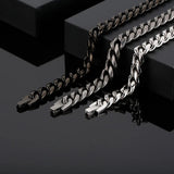 Stainless Steel Edging Bracelet Punk Retro Men's Titanium Steel Bracelet