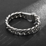 Stainless Steel Men's Bracelet Titanium Steel Punk Style