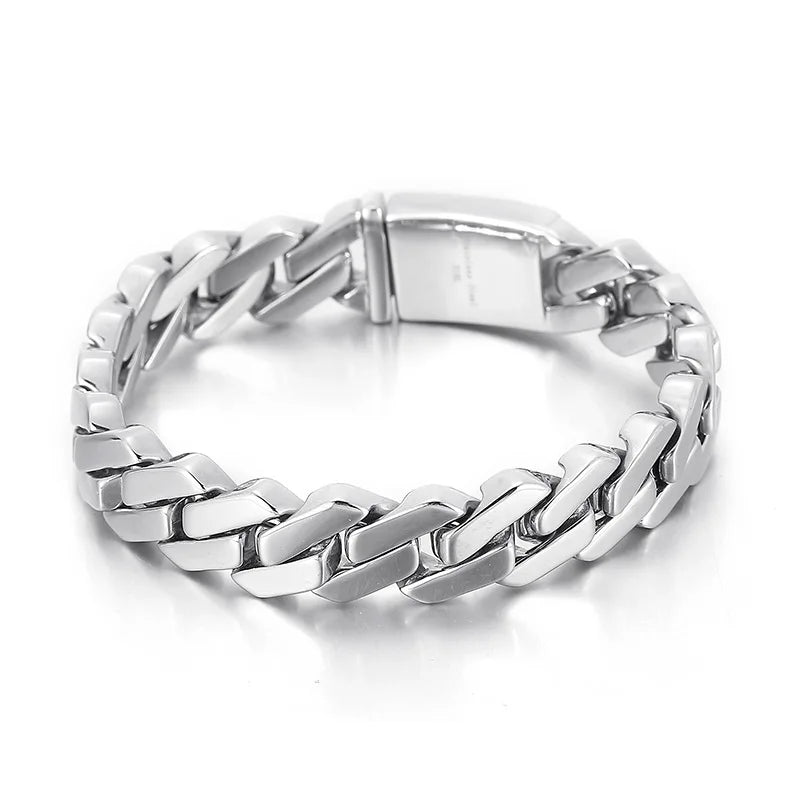 Men's Stainless Steel Punk Bracelet