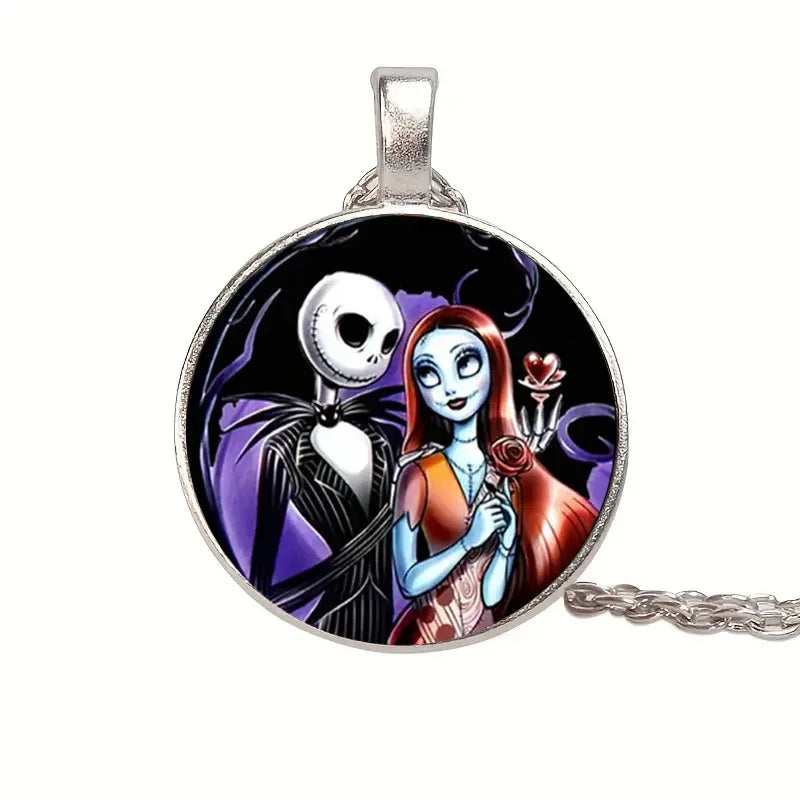 Pop Retro Witch Crystal Pendant Halloween Christmas