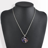 Pop Retro Witch Crystal Pendant Halloween Christmas