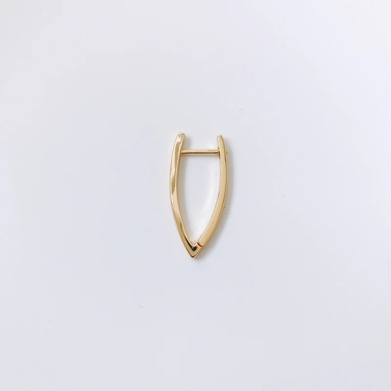 Zircon Geometric Heart Earrings Party Jewelry