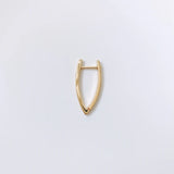 Zircon Geometric Heart Earrings Party Jewelry