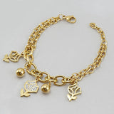 Rose Stainless Steel Diamond Bracelet