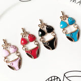 Sexy Bra & Panties Shape Oil Drop Earrings 30pcs
