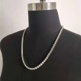 Rhinestone Necklace Girl Lady Jewelry 2 Colors