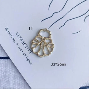 Inlaid Pearl Necklace Pendant Geometric Earrings Party Friendship
