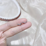 Deer Flower S925 Silver Needle Earrings