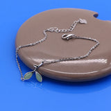 925 Silver Leaves Bracelet for Women - Charm Bracelet for Bestie