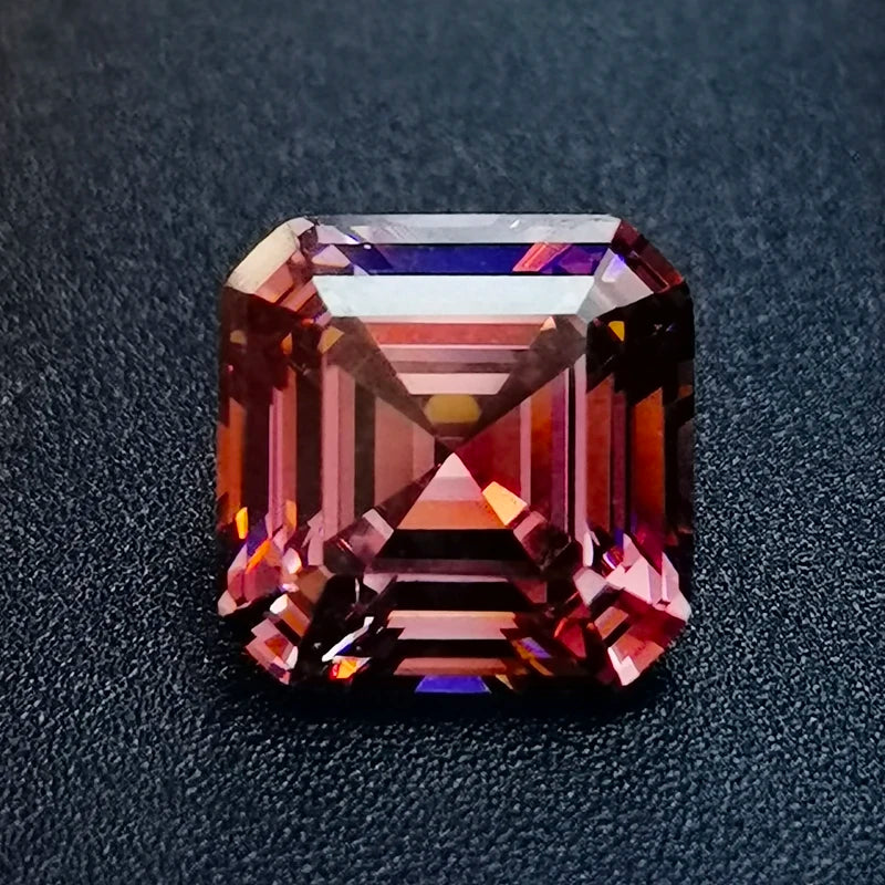 Tourmaline Smoke Ascha Shape CZ Beads for Jewelry Making