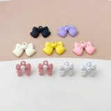 Spray Paint Bowknot Jewelry DIY Earrings Accessories