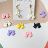 Spray Paint Bowknot Jewelry DIY Earrings Accessories