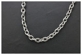 Thick Wide Cross Chain Stainless Steel Necklace