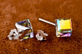 Temperament 925 Sterling Silver Zircon Earrings