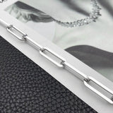 Titanium Steel Chain Necklace Stainless Steel Sweater Chain Men's Jewelry