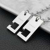 Titanium Steel Necklace Hip Hop Chain Jewelry