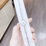Shell Zircon Girl's Hand Bracelet