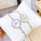 Shell Zircon Girl's Hand Bracelet
