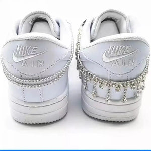 Crystal Rhinestone Shoe Chain AF1 Sports Shoes Decoration