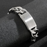 Men's Titanium Steel Punk Rock Bracelet Accessory