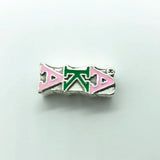 University Sorority Jewelry Charm Big Hole Beads Pendant