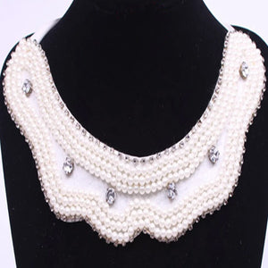 Vintage Bead Lace Necklace for Women