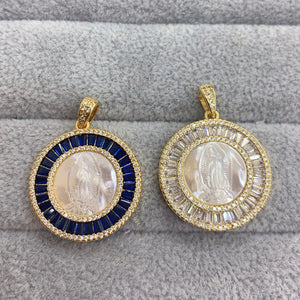 Mother of Pearl Necklace Pendant DIY Accessories