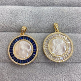 Mother of Pearl Necklace Pendant DIY Accessories