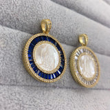 Mother of Pearl Necklace Pendant DIY Accessories